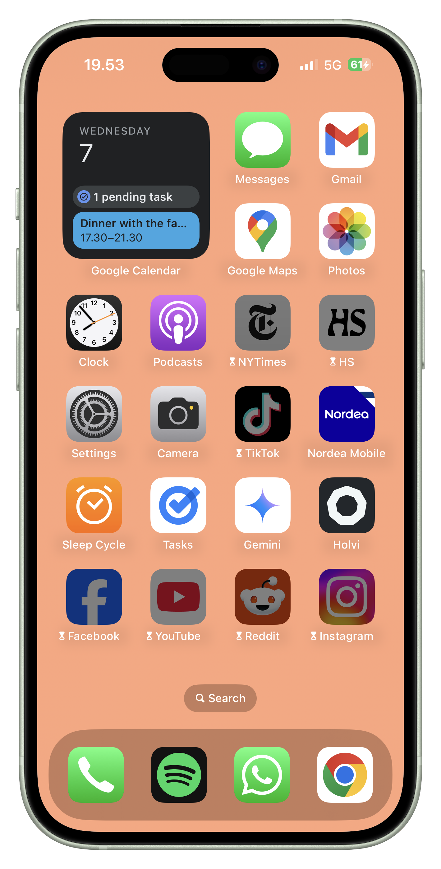 Jailed phone with restricted apps